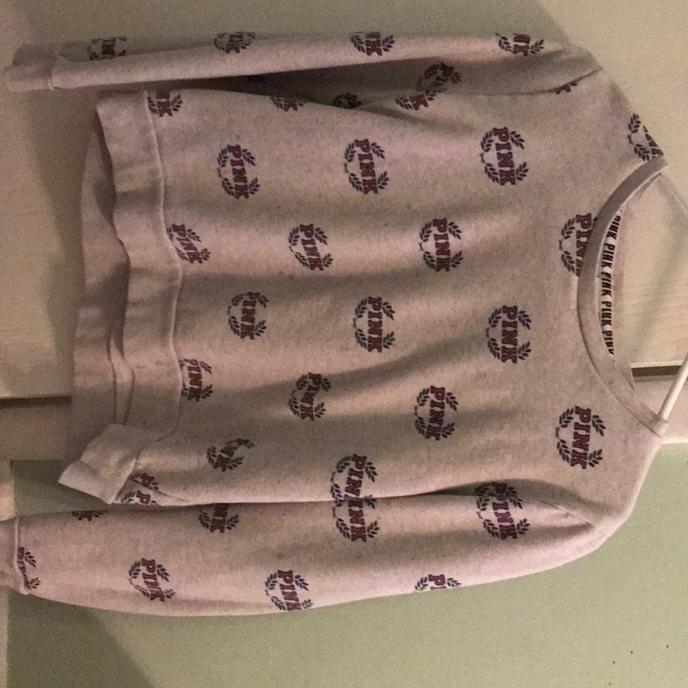 Pink long sleeved shirt